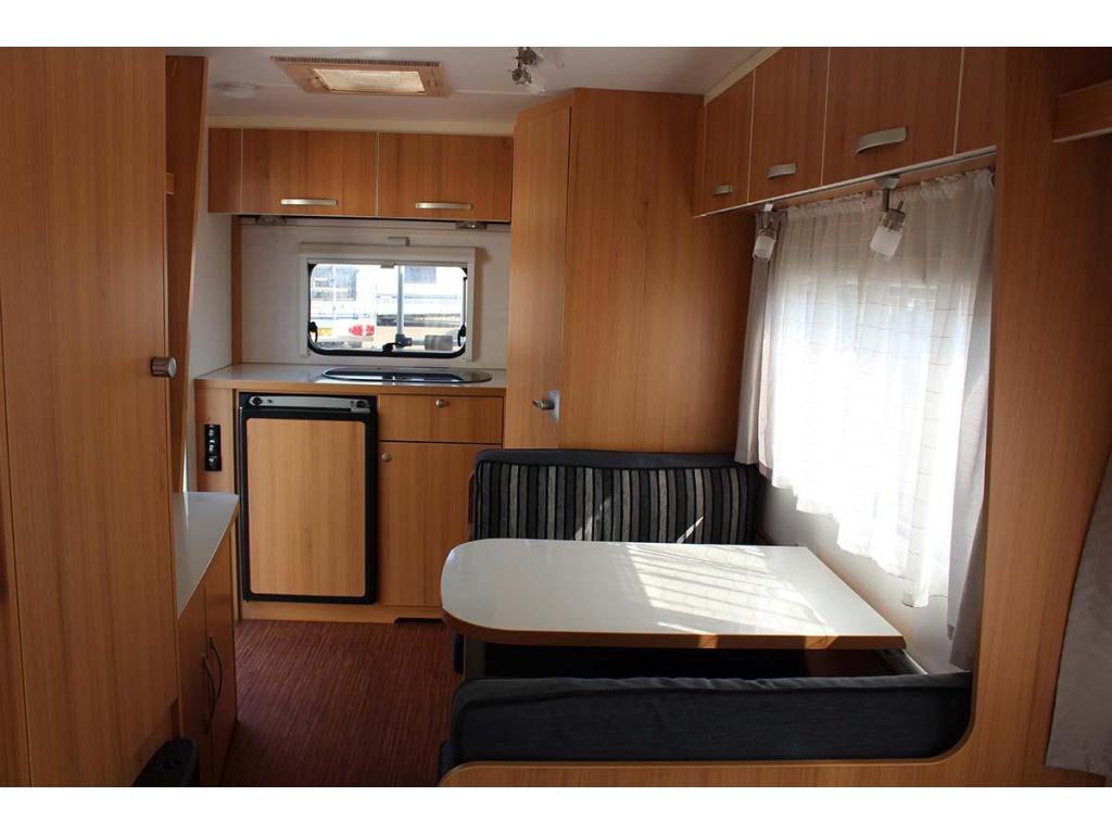 TEC Travel Bird 380 Compleet, lichtgewicht , zondag open!!, Caravans en Kamperen, T.E.C., Bedrijf, Tot 4 meter, Dwarsbed