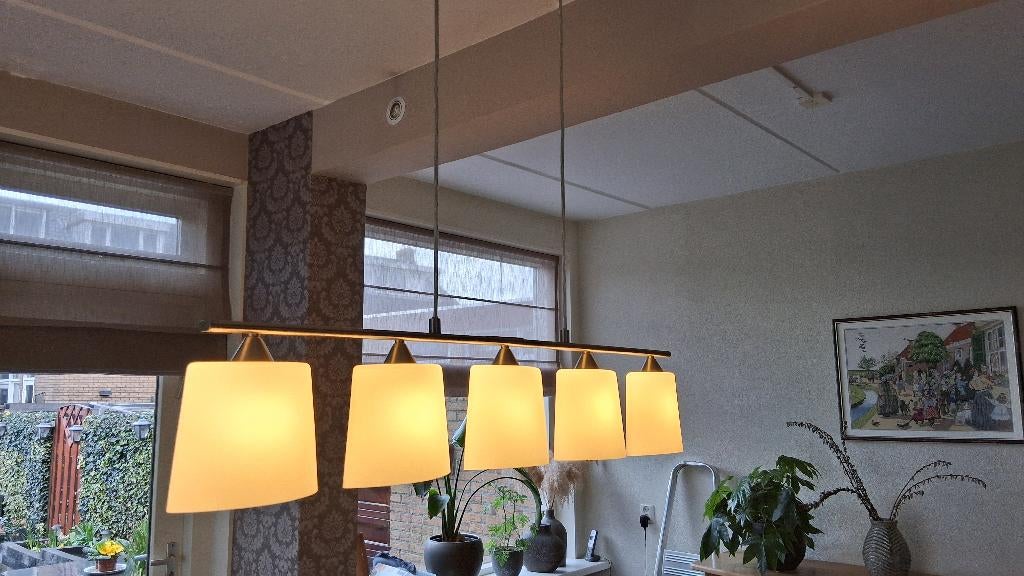 hanglamp, Ophalen, Gebruikt, Glas, Minder dan 50 cm