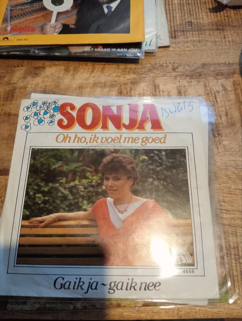 Sonja - oh ho ik voel me goed, Cd's en Dvd's, Vinyl | Nederlandstalig, Ophalen of Verzenden, Zo goed als nieuw, Overige formaten