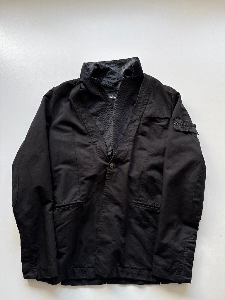 Stone Island shadow jas, Zwart, Ophalen of Verzenden, Stone Island, Gedragen