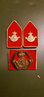 OCOSD baretembleem met kraagspiegels, Verzamelen, Militaria | Algemeen, Ophalen of Verzenden, Landmacht, Nederland, Embleem of Badge