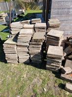 30 x 30 tegels, Tuin en Terras, Tegels en Klinkers, Ophalen, Gebruikt, 10 m² of meer, Beton