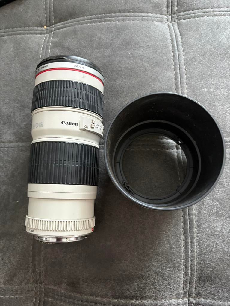Canon 70-200 F4, Ophalen of Verzenden, Zo goed als nieuw, Telelens