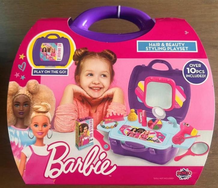 Barbie Hair & Beauty Styling Playset, Kinderen en Baby's, Speelgoed | Overig, Nieuw, Meisje, Ophalen of Verzenden