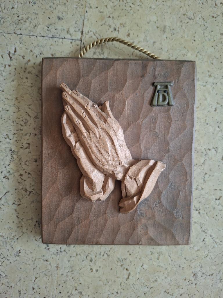 wanddecoratie, houtsnijwerk, Huis en Inrichting, Ophalen of Verzenden, Hout