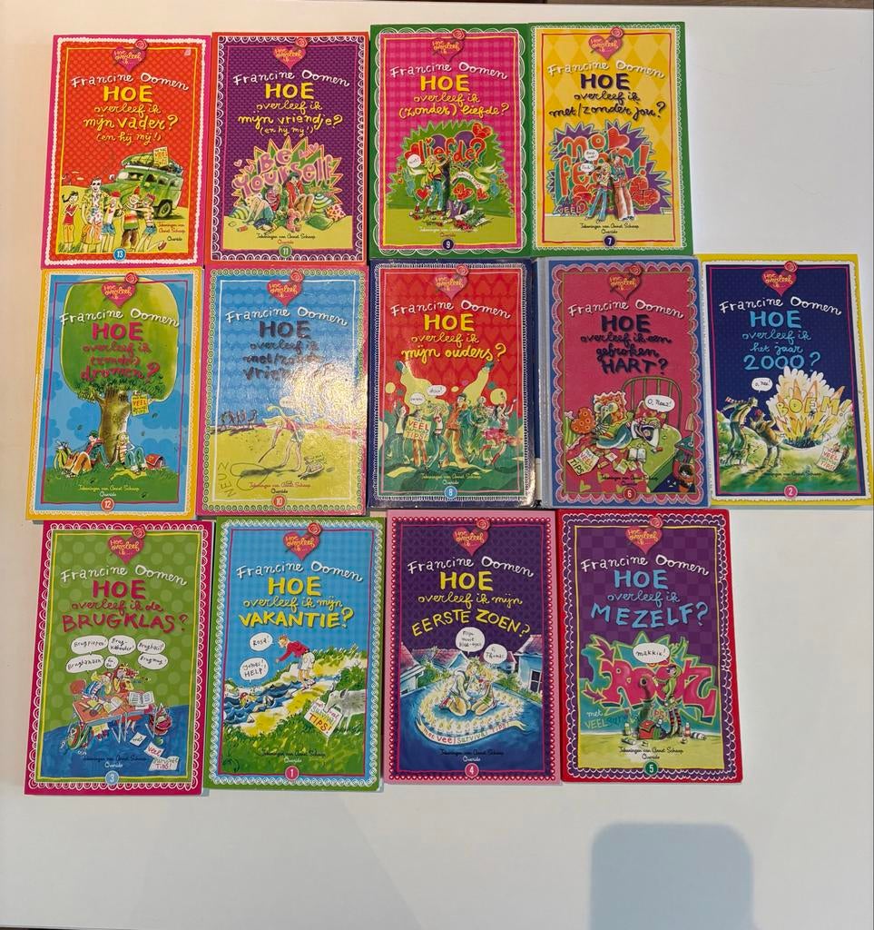Complete boekenreeks: Hoe overleef ik... (13 delen), Boeken, Ophalen of Verzenden, Gelezen, Fictie
