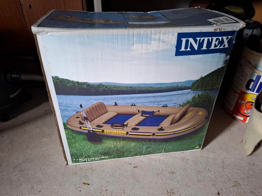 Opblaasbare rubber boot., Ophalen, Opblaasbaar, Drie personen of meer, Overige typen