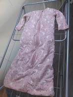 Roze slaapzak met sterren en manen - 90 cm, Kinderen en Baby's, Ophalen of Verzenden, Gebruikt, 85 tot 100 cm, Slaapzak