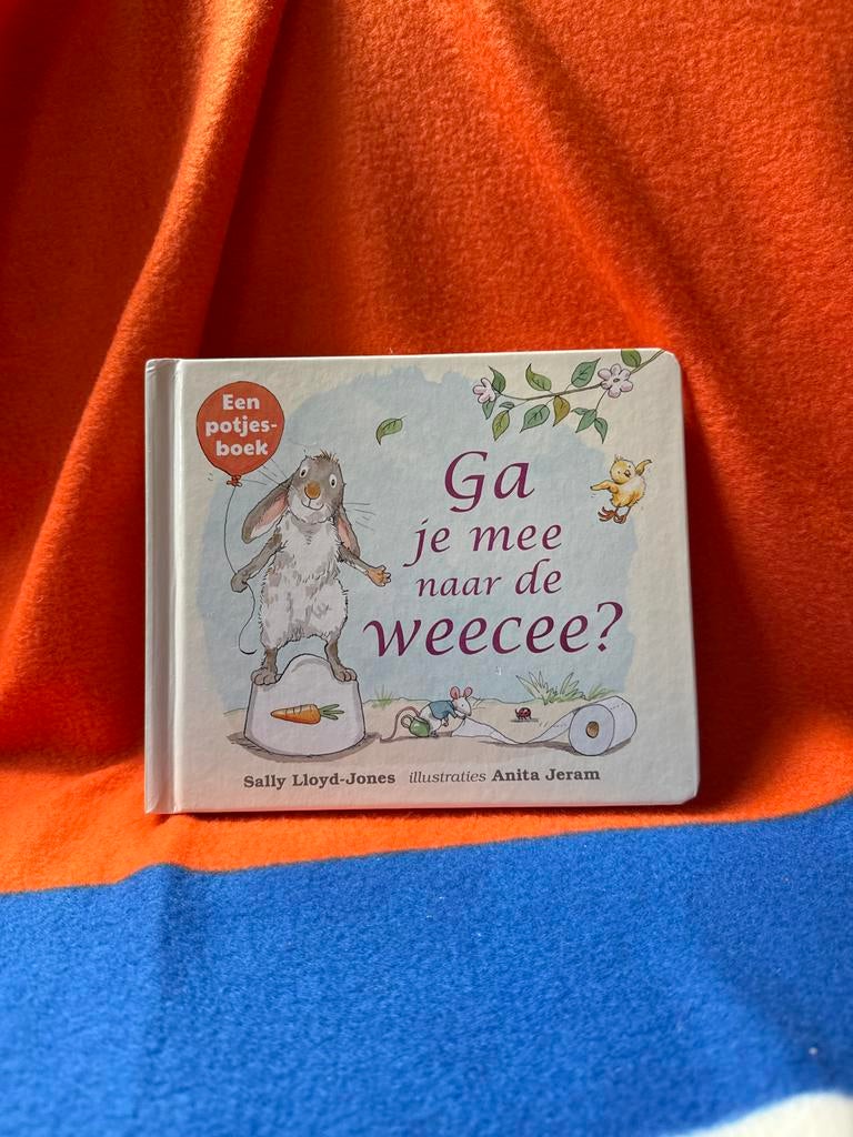 Ga je mee naar de weecee? - Een potjesboek, Boeken, Ophalen of Verzenden, Zo goed als nieuw, Uitklap-, Voel- of Ontdekboek, 1 tot 2 jaar