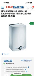 DAALDEROP Close UP boiler 15 liter, Ophalen, Boiler, Minder dan 20 liter, Minder dan 3 jaar oud