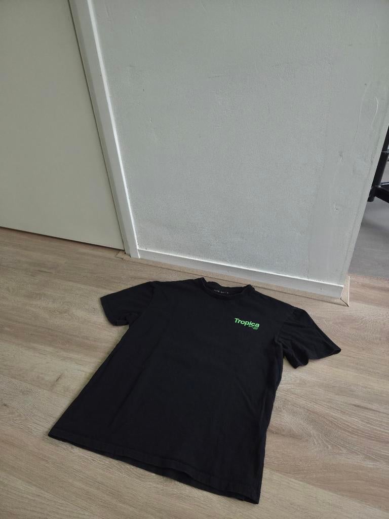 Pier One T-shirt met backprint, Kleding | Heren, Zwart, Pier One, Ophalen of Verzenden, Zo goed als nieuw