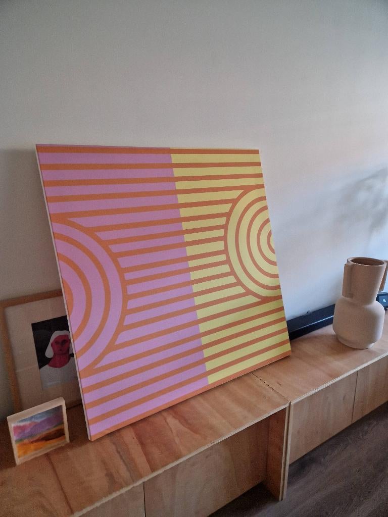 Kunst loods 5 (doek / schilderij ), Ophalen