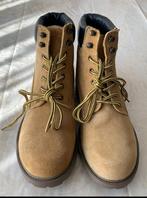 Stoere beige veterboots - Maat 44, Ophalen of Verzenden, Nieuw, Beige, Lage of Enkellaarzen