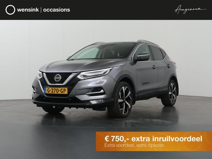 Nissan Qashqai 1.3 DIG-T Tekna | 360 Camera | Navigatie |, Auto's, Nissan, Bedrijf, Te koop, Qashqai, 360° camera, ABS, Airbags