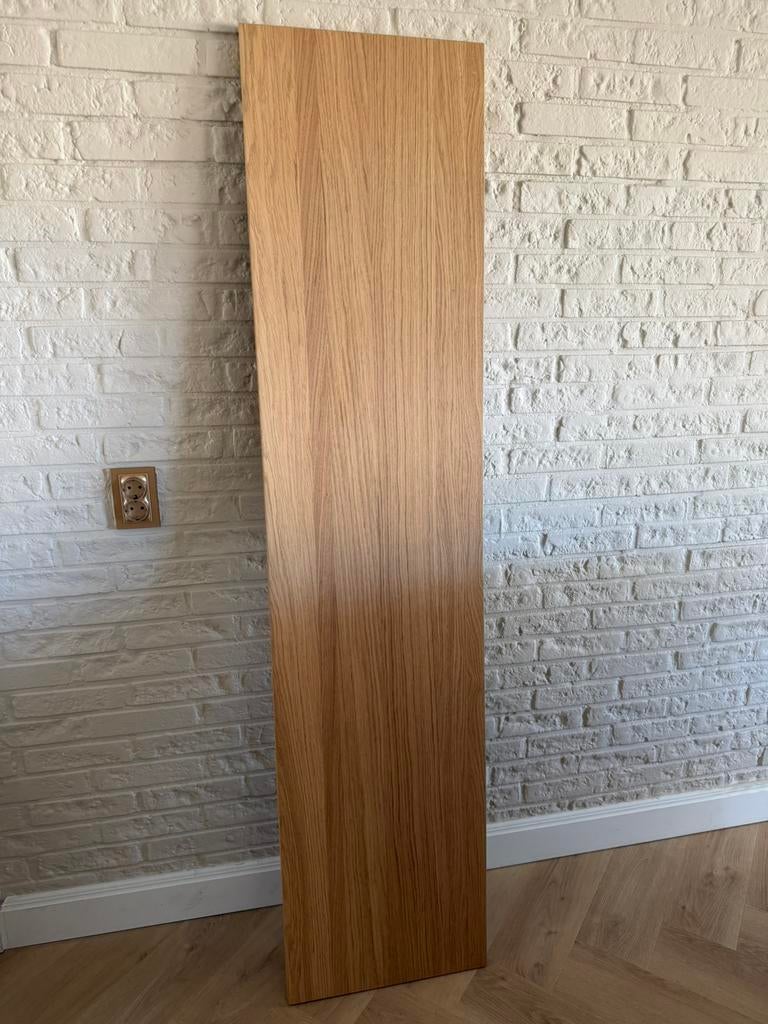 Ikea Besta Bovenblad eikenfineer 180x42x2cm, Ophalen, Zo goed als nieuw, Minder dan 150 cm, Minder dan 100 cm