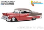 1955 Chevrolet Bel Air van Greenlight 1/64 Lowrider, Ophalen of Verzenden, Nieuw, Auto