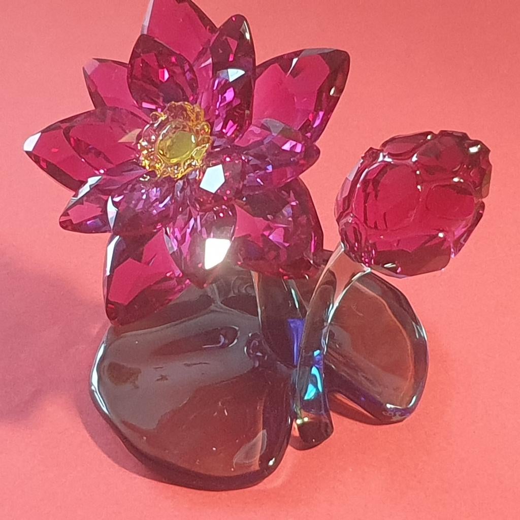 Swarovski lotus, Verzamelen, Swarovski, Ophalen, Zo goed als nieuw, Figuurtje