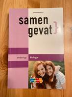 Samengevat Biologie VMBO-KGT, Boeken, Schoolboeken, Ophalen of Verzenden, Nieuw, VMBO, Biologie