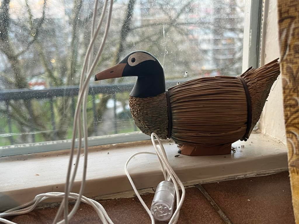 Diverse snuisterijen: eend, handdoekrek, theedoek, Antiek en Kunst, Curiosa en Brocante, Ophalen