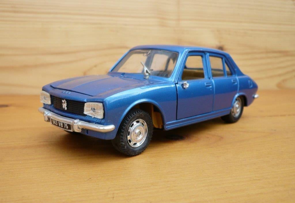 Polistil Italy Peugeot 504GL, 2e generatie, schaal 1/26., Ophalen of Verzenden, Gebruikt, Auto, Overige merken
