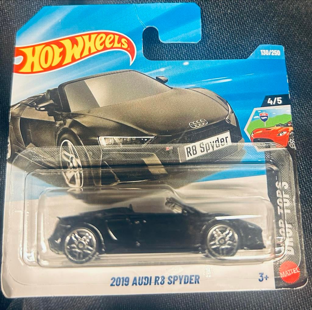 Hot Wheels 2019 Audi R8 Spyder - Nieuw in verpakking, 1:50 of kleiner, Auto, Nieuw, Ophalen