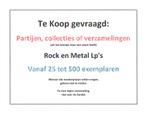 Rock en Metal vinyl, Ophalen