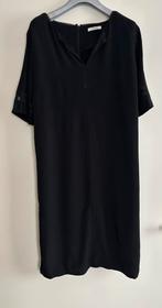 Devernois, zwarte (feest)jurk, viscose, maat 40/42, Kleding | Dames, T-shirts, Maat 38/40 (M), Zwart, Ophalen of Verzenden, Zo goed als nieuw