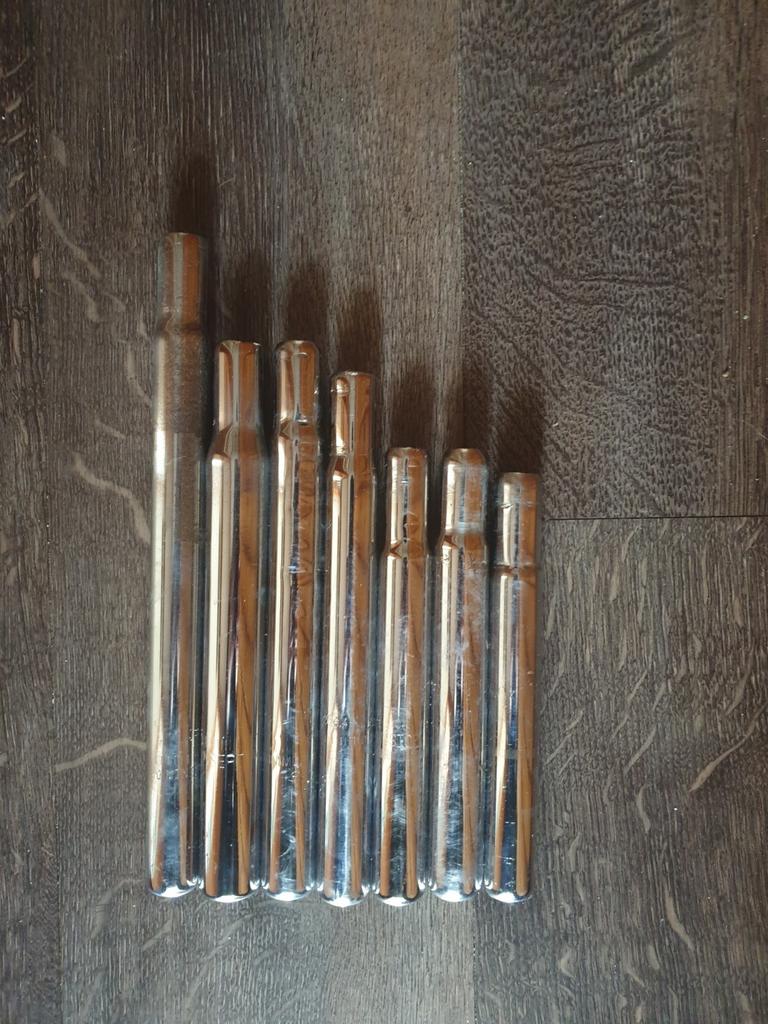 Diverse zadelpennen voor fietsen, Fietsen en Brommers, Fietsonderdelen, Ophalen of Verzenden, Gebruikt, Overige typen, Onbekend