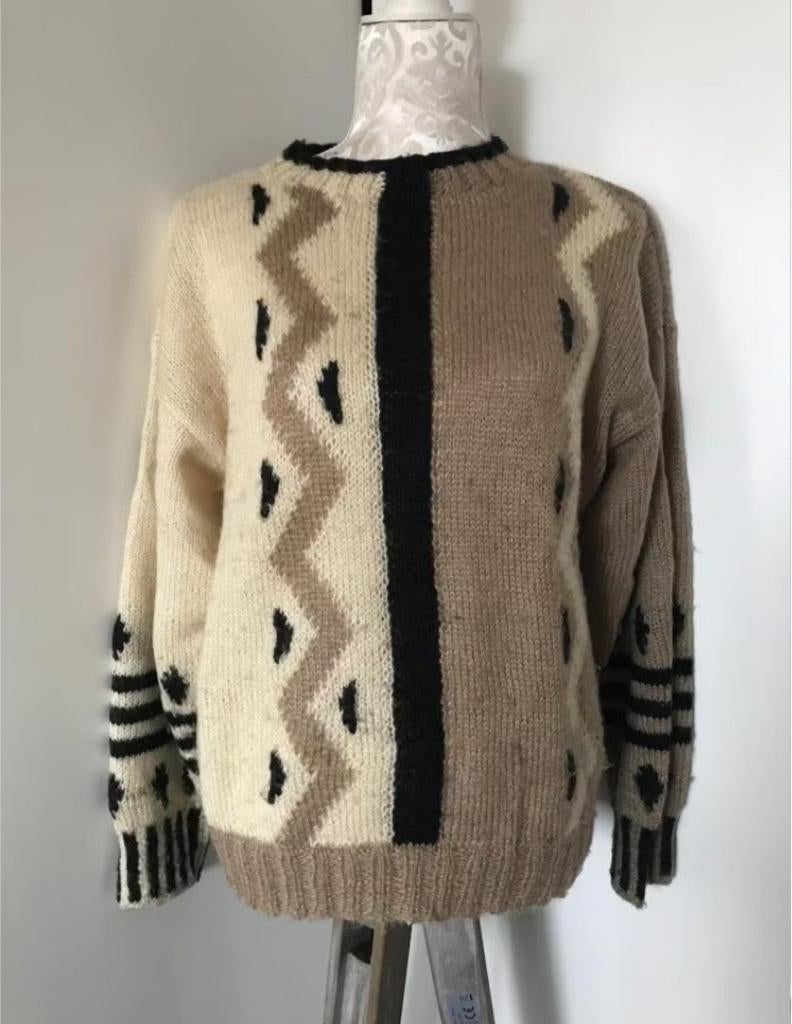 Handgebreide Trui, Kleding | Dames, Truien en Vesten, Ophalen of Verzenden, Zo goed als nieuw, Maat 38/40 (M), Overige kleuren