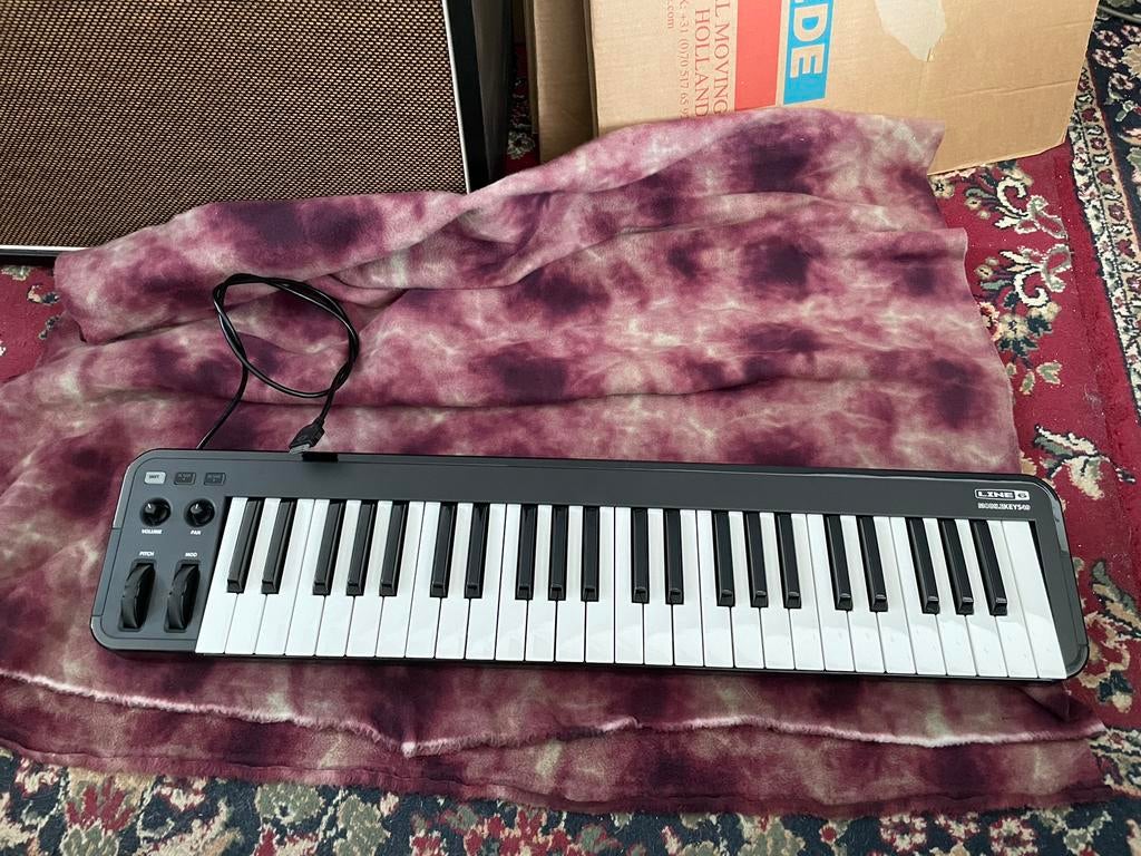 Line 6 Mobile Keys 49 MIDI keyboard, Muziek en Instrumenten, Midi-apparatuur, Ophalen of Verzenden, Zo goed als nieuw