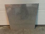 6x Traanplaat 100x100 cm, 2,5 mm dik - Uitstekende staat, Doe-het-zelf en Verbouw, Ophalen, Gebruikt, Aluminium
