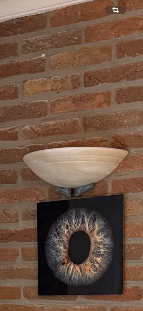 2 zeer mooie exclusieve Terzani wandlampen van Murano Glass, Ophalen of Verzenden, Zo goed als nieuw, Glas
