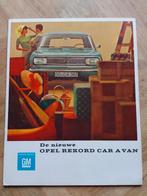Zeldzame oude Opel Rekord caravan folder, Ophalen of Verzenden, Zo goed als nieuw, Opel