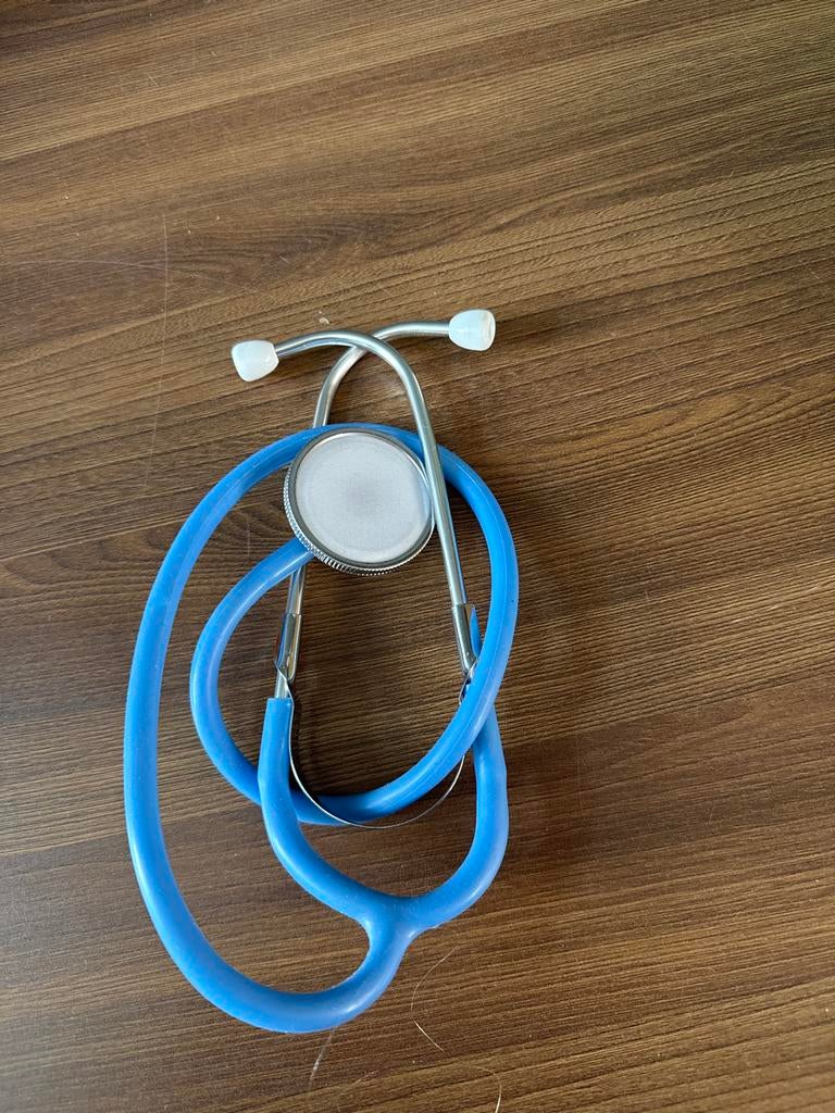 Blauwe speelgoed stethoscoop voor kinderen, Ophalen of Verzenden, Gebruikt, Jongen of Meisje