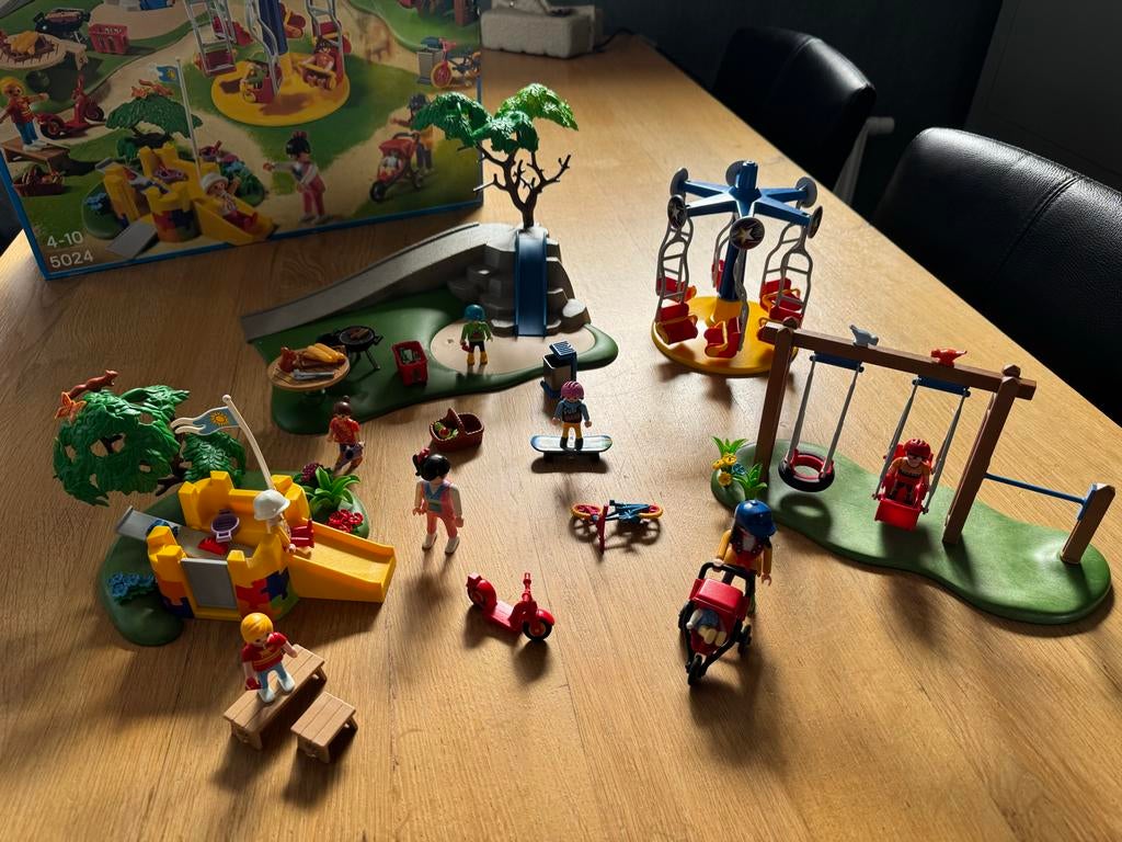 Playmobil City Life Speeltuin (set 5024), Kinderen en Baby's, Speelgoed | Playmobil, Ophalen of Verzenden, Gebruikt, Complete set