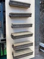 Marklin 55 rechte rail delen, Ophalen, Overige materialen, 6 meter of meer, Overige typen