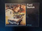 FORD TAUNUS brochure folder origineel NL, Ophalen of Verzenden, Zo goed als nieuw, Ford