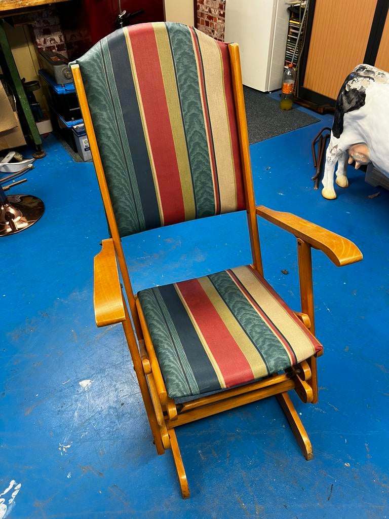 Hele bijzondere schommelstoel, Antiek en Kunst, Antiek | Meubels | Stoelen en Banken, Ophalen of Verzenden