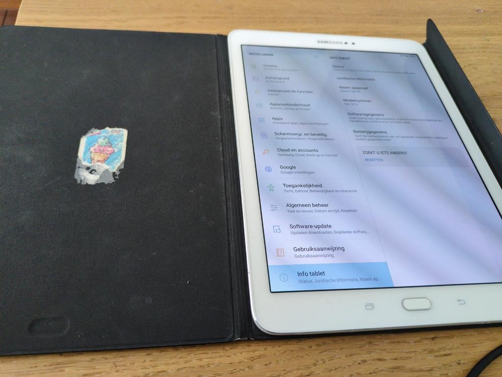 Samsung Galaxy Tab S2 tablet met hoesje en kabel, Ophalen of Verzenden, Gebruikt, Galaxy Tab S2, Samsung