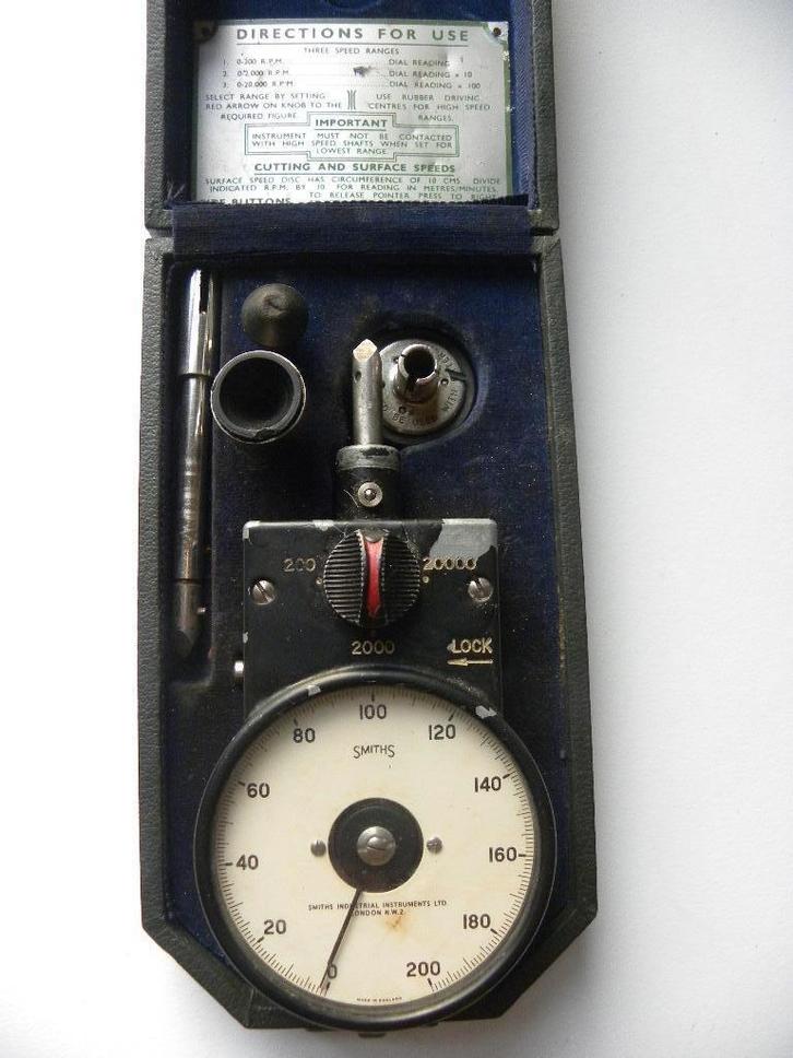 Oude Smiths London toerenteller 1950 1959 Compleet, Antiek en Kunst, Antiek | Gereedschap en Instrumenten, Ophalen of Verzenden