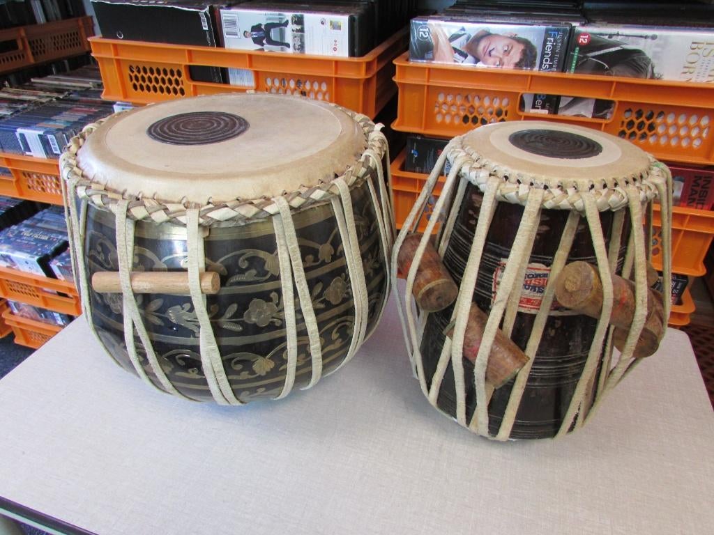 Tabla drumset., Ophalen, Gebruikt, Trommel