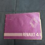 Renault 4 handleiding, Ophalen of Verzenden