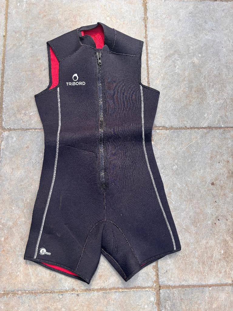 Tribord Wetsuit overpak 5,5mm - maat M, Watersport en Boten, Duiken, Ophalen of Verzenden, Zo goed als nieuw, Duikpak