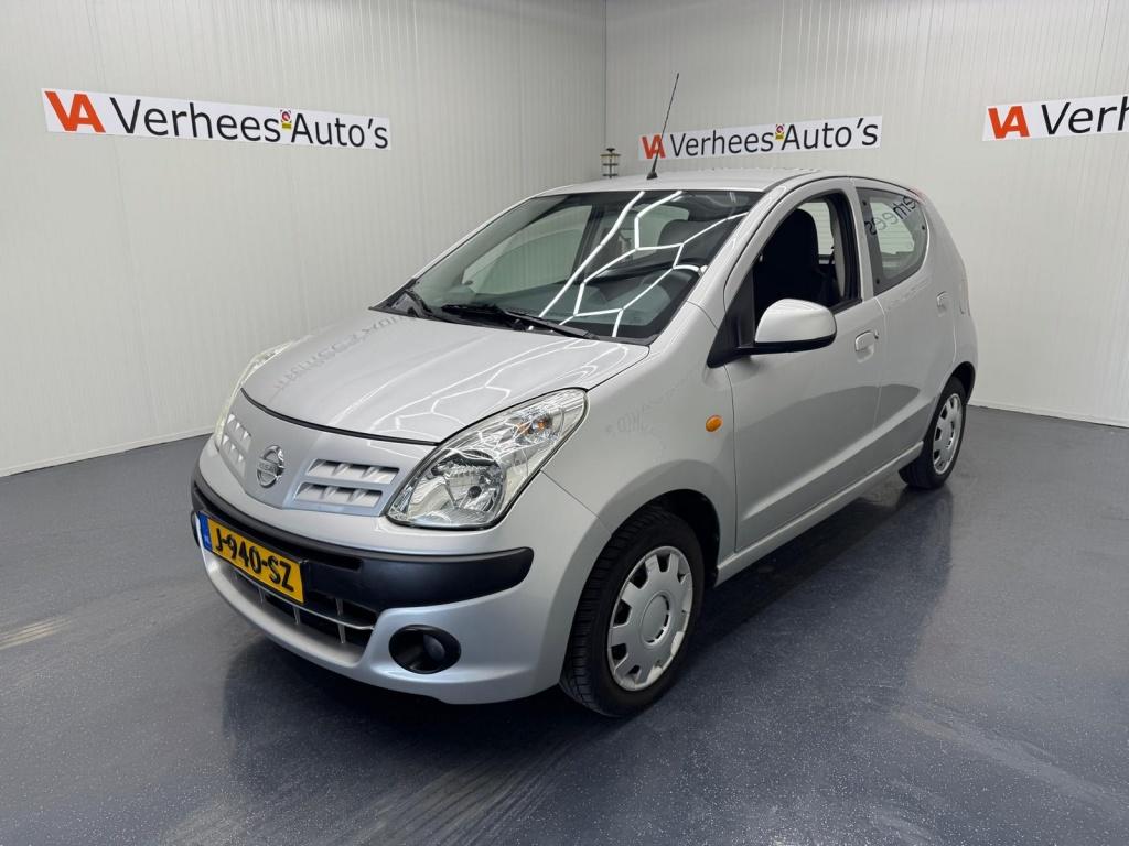 Nissan Pixo 1.0 Look (bj 2011), Auto's, Keurmerk '100% Onderhouden', Euro 5, Stof, Gebruikt