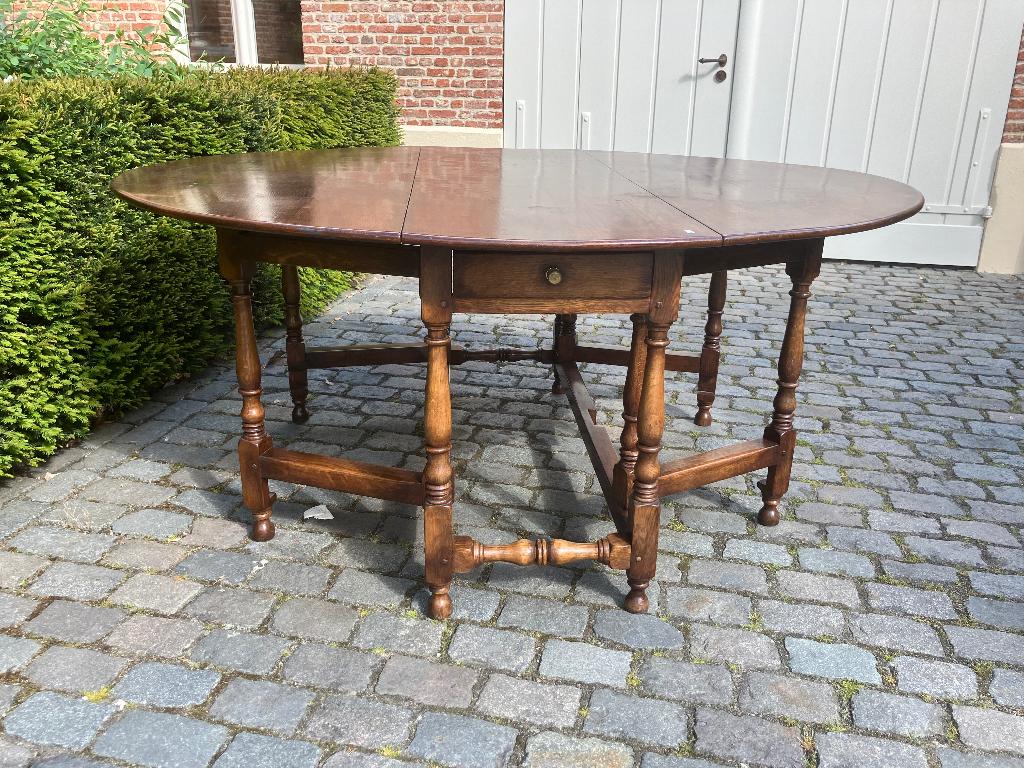 OPRUIMING! 18e/19e eeuw mooie hangoortafel gateleg 150 euro!, Ophalen
