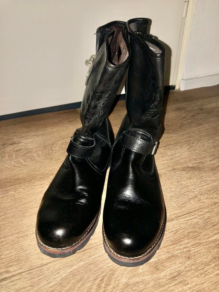Te koop leren heren laarzen red adair, Ophalen, Zo goed als nieuw, Zwart, Boots