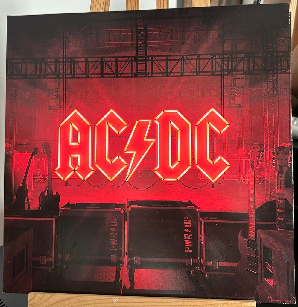 AC/DC - PWR/UP 2020 gele hardrock lp album, Ophalen of Verzenden, Zo goed als nieuw