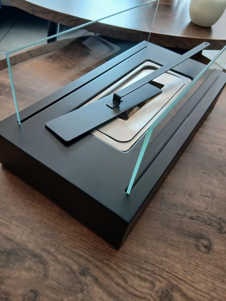 Bio-ethanol tafelhaard - Zo goed als nieuw, Huis en Inrichting, Haarden, Ophalen, Zo goed als nieuw, Vrijstaande haard, Gelhaard