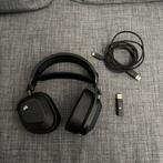 Corsair HS80 RGB draadloze gaming headset, Ophalen of Verzenden, Gaming headset, Zo goed als nieuw