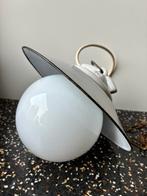 Vintage lamp emaille/porselein, Ophalen of Verzenden